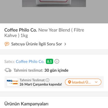 Trendyol Üzerinden Sipariş Verdiğim Kahvelerim Gelmedi Ve Satıcıdan Yanıtsız Kaldım!