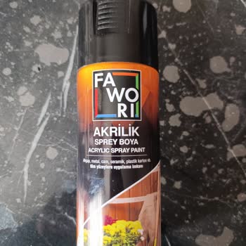 Fawori Sprey Boya Deneyimi: Beklentilerin Altında Kalan Performans