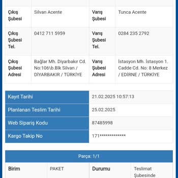 Kargomun Teslimatında Yaşanan Gecikme