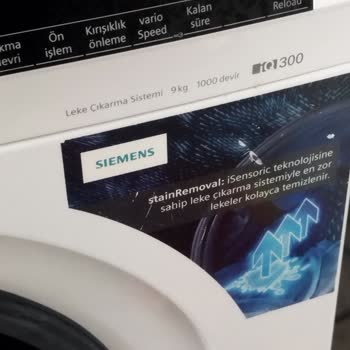 Siemens Çamaşır Makinesi Rezistans Sorunu