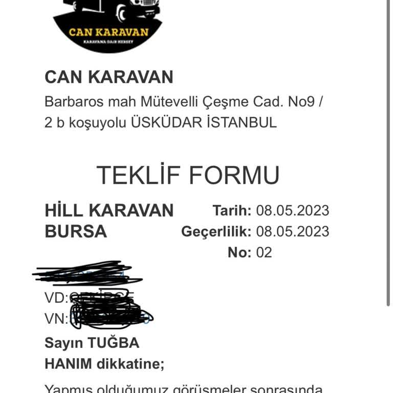 Can Karavan'dan Alışverişte Hayal Kırıklığı: 1,5 Yıldır Ne Ürün Ne İade