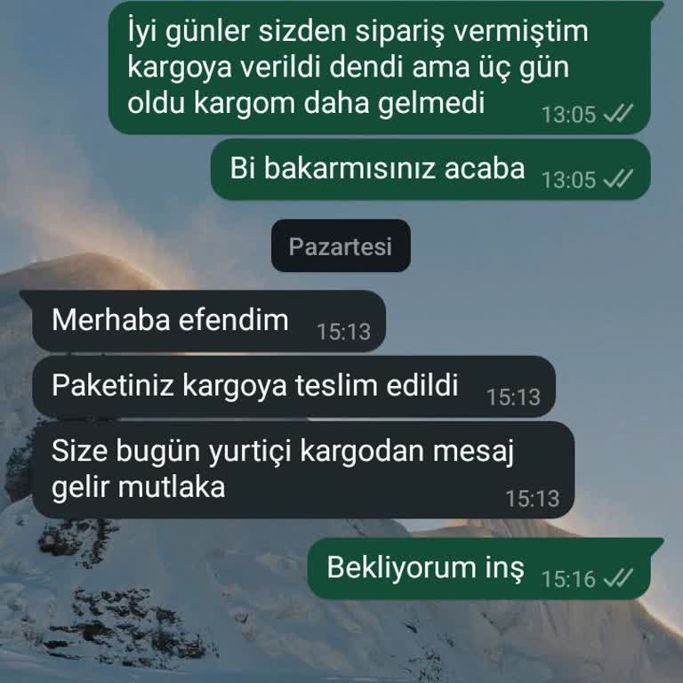 Kargoda Kaybolan Elbise