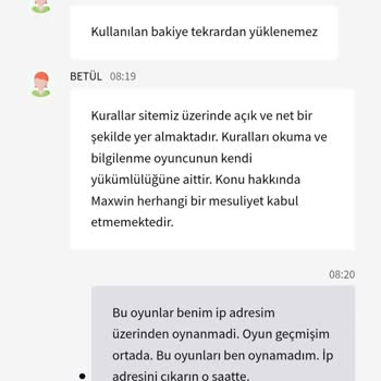 Maxwin Bahis Sitesinde Şifre Değişikliği Ve Haksız Bakiye Kaybı