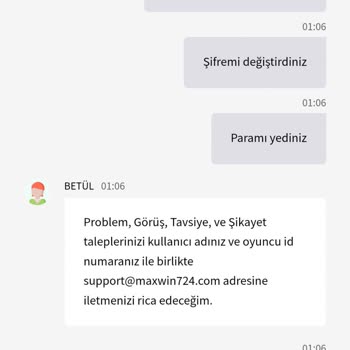 Maxwin Bahis Sitesinde Şifre Değişikliği Ve Haksız Bakiye Kaybı