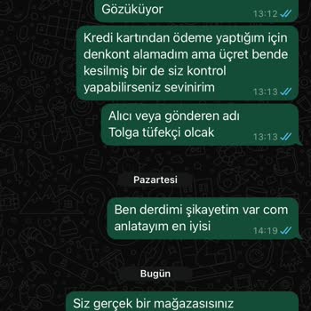 Kiratlı Oto'dan Alınan Kaskın Teslim Edilmemesi Ve İletişim Sorunları