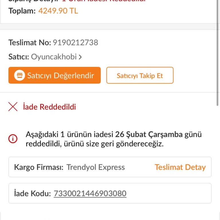 İade Talebime Ret: Saçma Bahaneler