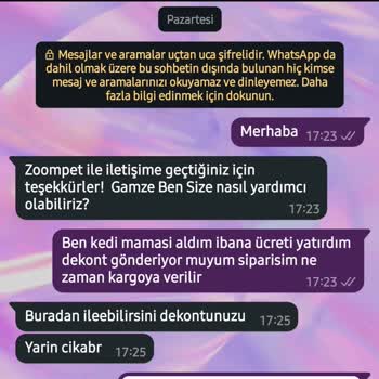 Zoompet'te Sipariş Mağduriyeti: Paramı İstiyorum!