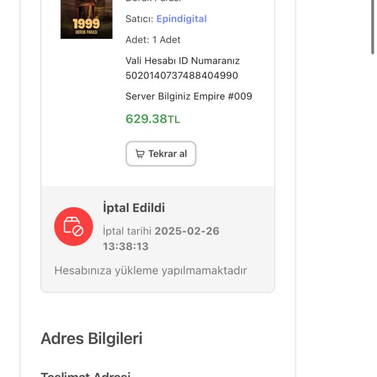 Bakiyemi Çekemiyorum Ve Destek Alınamıyor