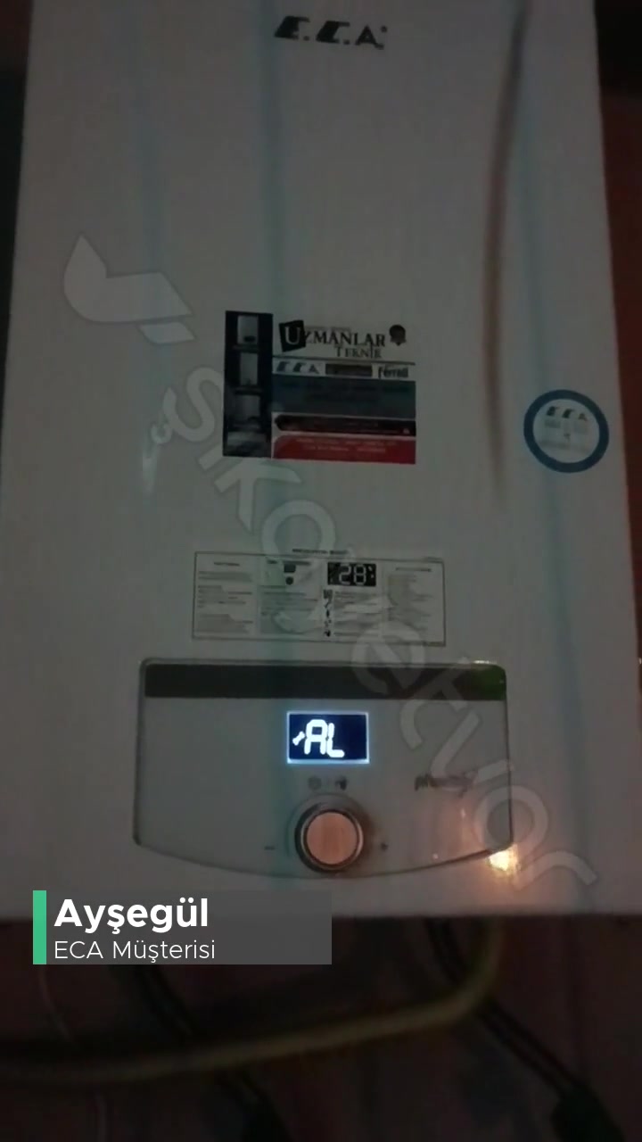 3 Haftalık Yeni Aldığım ECA Şofben Arızası! videonun kapak resmi