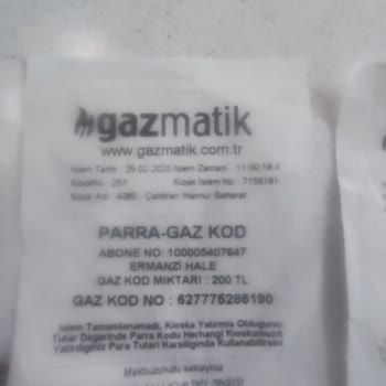 Gazmatik Makinesi Paramı Yuttu!