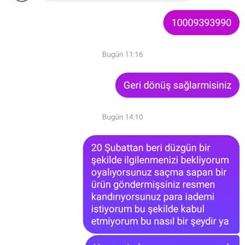 Trendyol'dan Gelen Hatalı Ürün Ve İade Sorunu