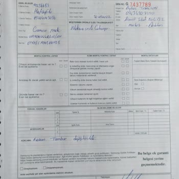 Sürekli Arızalanan Çamaşır Makinesi Ve Yetersiz Servis