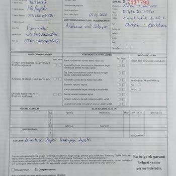 Sürekli Arızalanan Çamaşır Makinesi Ve Yetersiz Servis