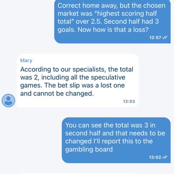 1xBet Marked My Winning Bet as a Loss, Refused to Correct the Mistake