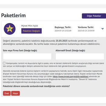 Mynet Aboneliği İptalinde Karşılaşılan Zorluklar Ve İletişim Sorunları