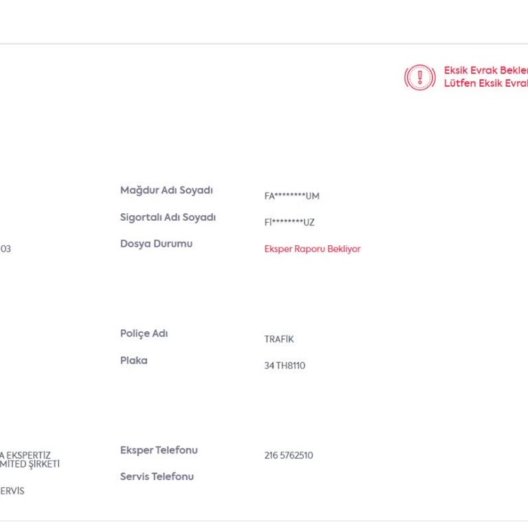Eksper Bekleme Sürecinde Yaşanan Mağduriyet