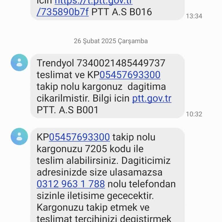 Silivri PTT Kuryesi Kargomu Getirmiyor