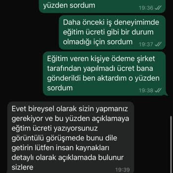 Yanıltıcı İş Başvurusu Ve Eğitim Süreci Hakkında Acil Destek Talebi