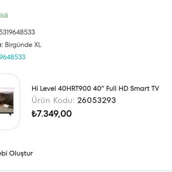 A101'den Alınan TV'nin Kurulum Sorunu