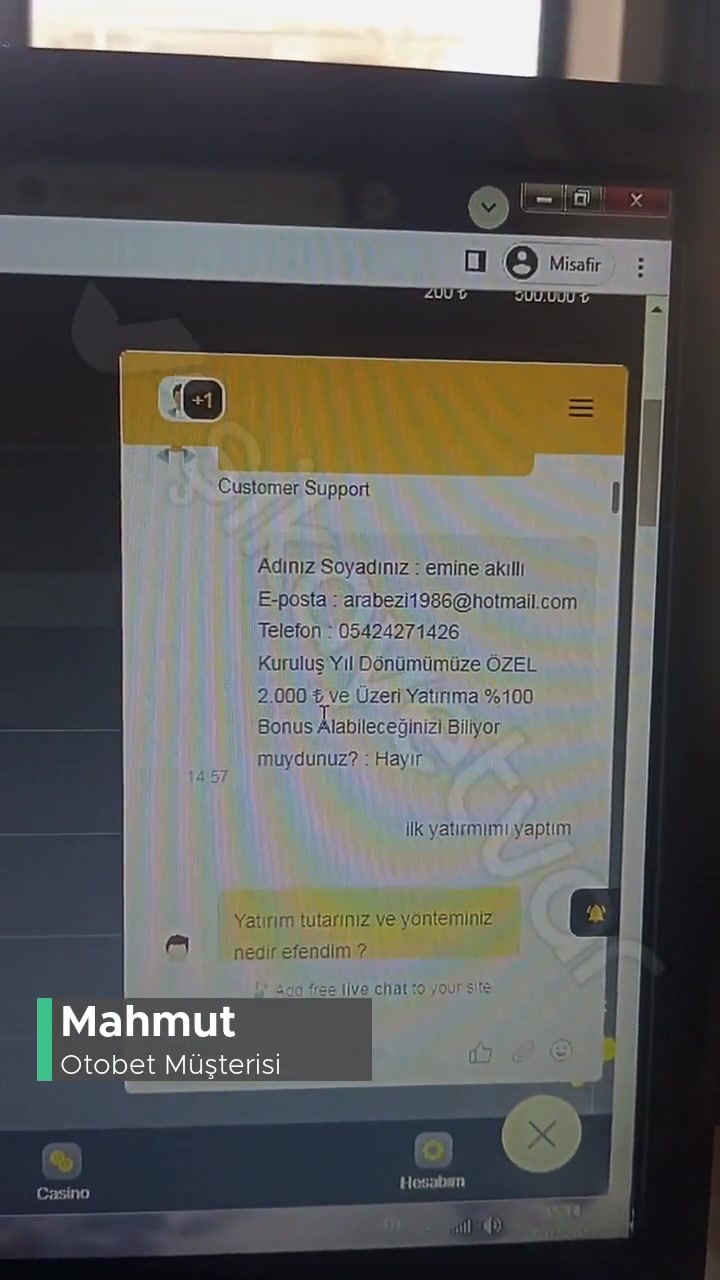 sahte bahis sitesi Pişmanlıktır videonun kapak resmi