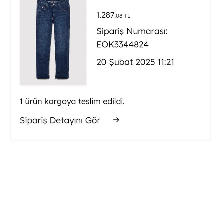 Mavi Uygulamasında İade Butonu Sorunu