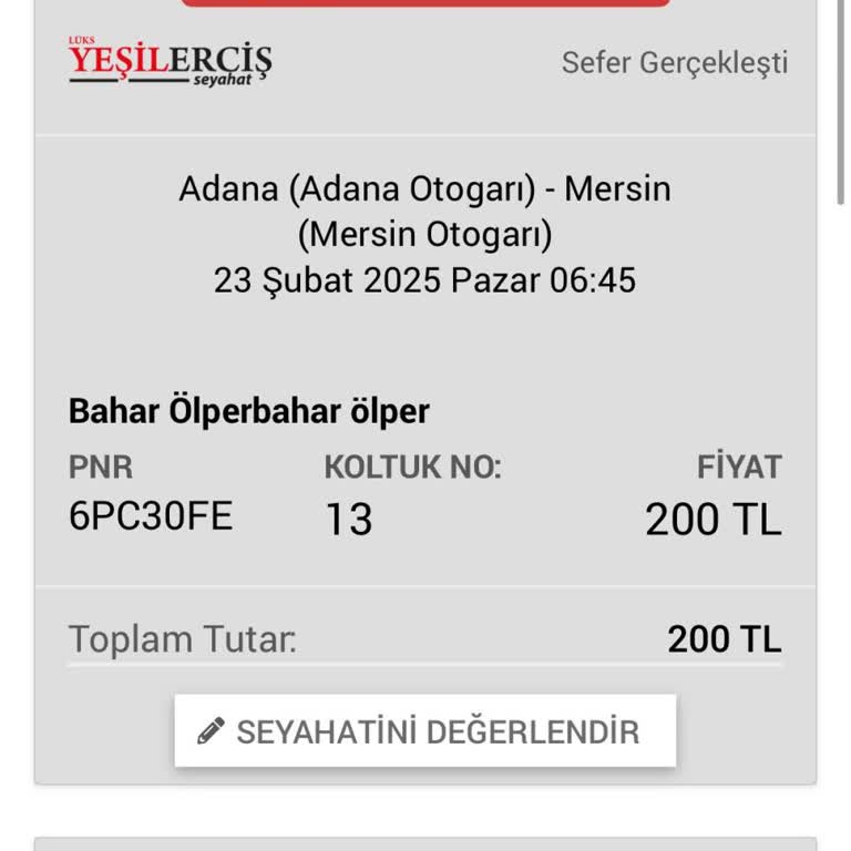 Otobüs Gelmedi Sınavı Kaçırdım Ücret İadesi İstiyorum