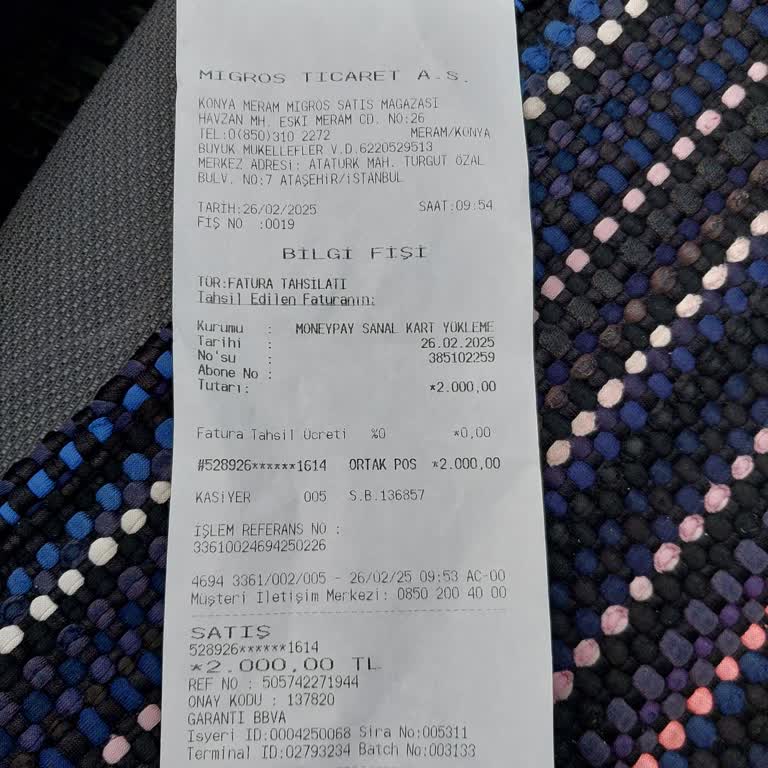 MoneyPay Kart Yükleme Sorunu