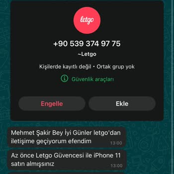 Letgo Güvenli Ödeme Mağduriyeti: İade Sorunu