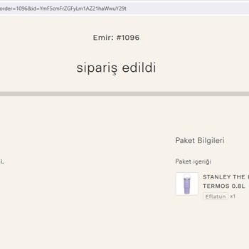 15 Gün Geçti Siparişim Hala Kargoya Verilmedi