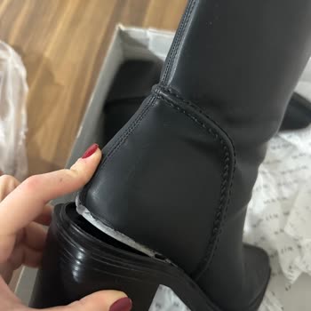 Trendyol'dan Aldığım Botun Topuğu Çıktı, İade Kabul Edilmedi