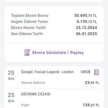 Hadi - Tombank Kredi Kartı Şikayeti