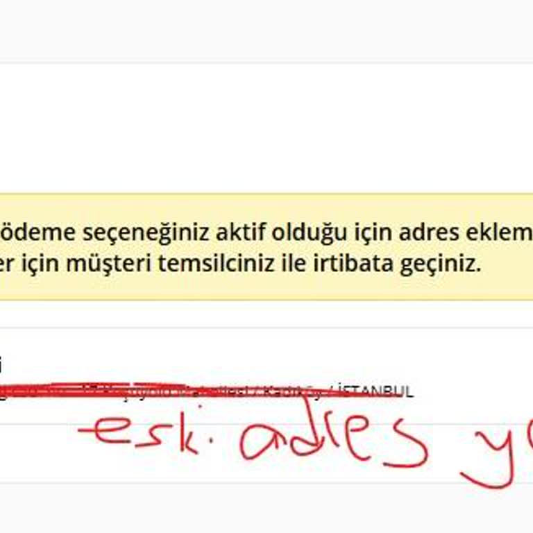 Adres Güncelleme Krizi: Ofis İhtiyaçları Karşılanamıyor