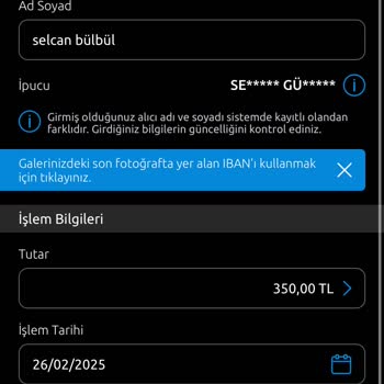 Yanlış İsimle Yapılan FAST İşleminde İade Sorunu