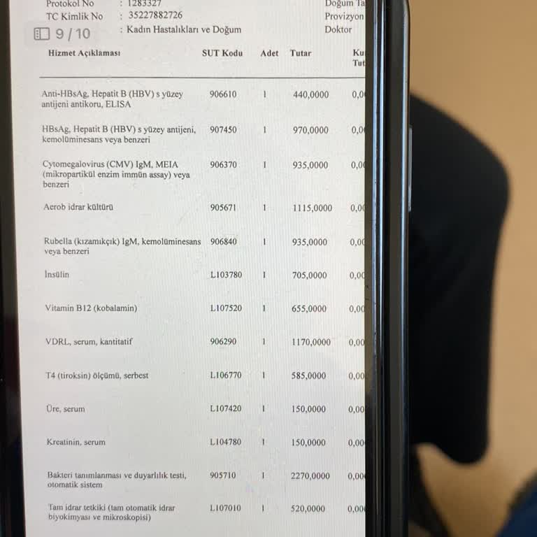 Doktor Değişikliği Ve Fiyat Mağduriyeti