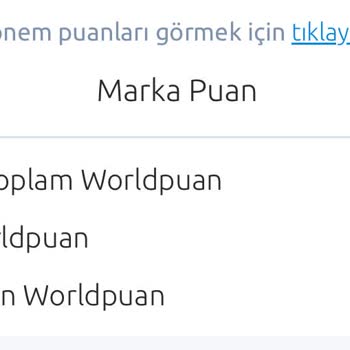 Yapı Kredi Bankası'nın Puan Sistemi Hayal Kırıklığı