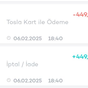 Tosla İade Sürecinde Müşteri Memnuniyetsizliği