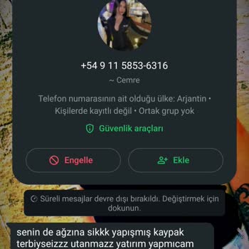 Müşteri Temsilcisinden Uygunsuz İletişim