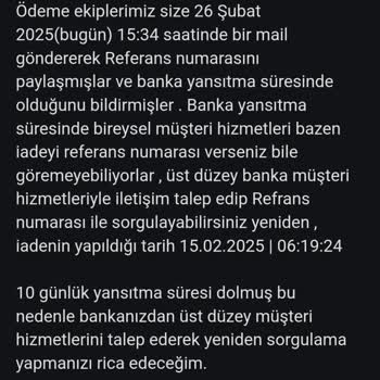Amazon'dan İptal Edilen Alışverişin Para İadesi Sorunu