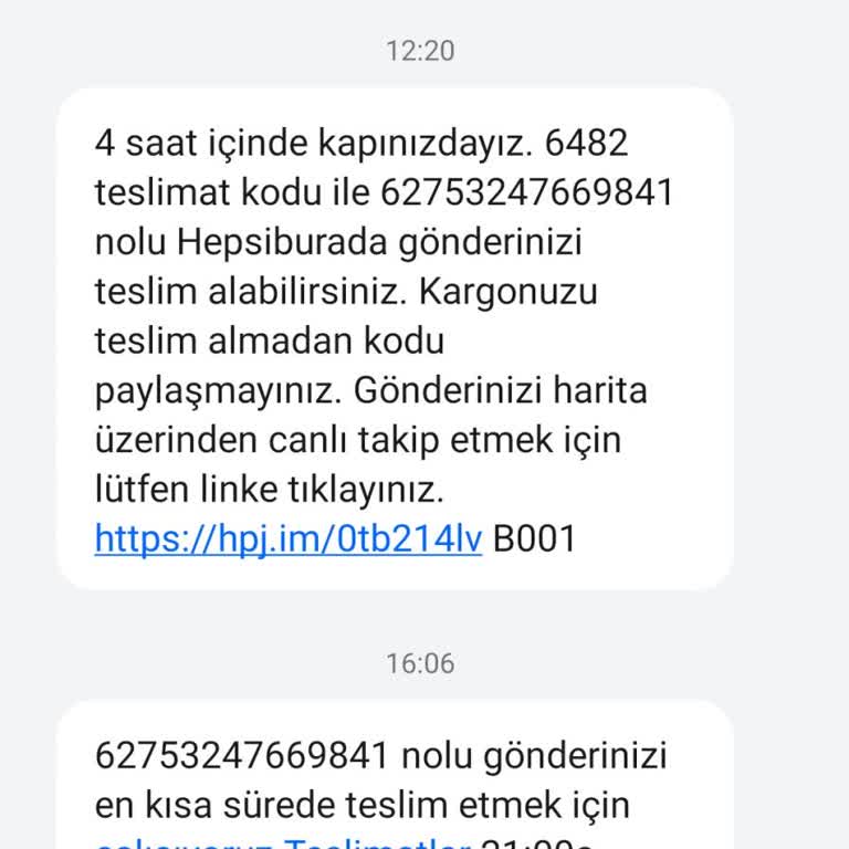 Kargo Teslimatında Sorun Ve Kurye İletişimsizliği