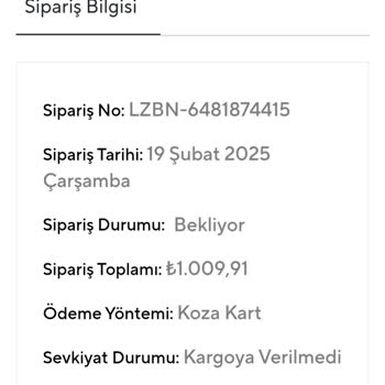 Yeni Koza Tekstil Ürünleri Göndermedi