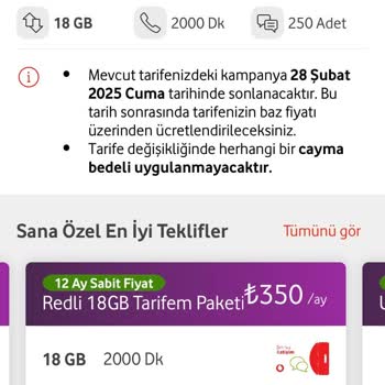 Tarife Yenileme Fiyatındaki Aşırı Artış Şoku