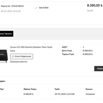 Onaylanan Ürünün Fiyatı Arttı, Mağdur Oldum