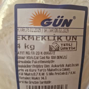 Gün Market Ekmeklik Un Diye Sattıkları Un Kek Unu