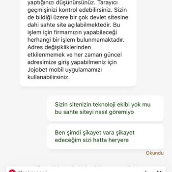 Jojobet'te Para Yatırma Sorunu Ve Müşteri Hizmetleri İlgisizliği