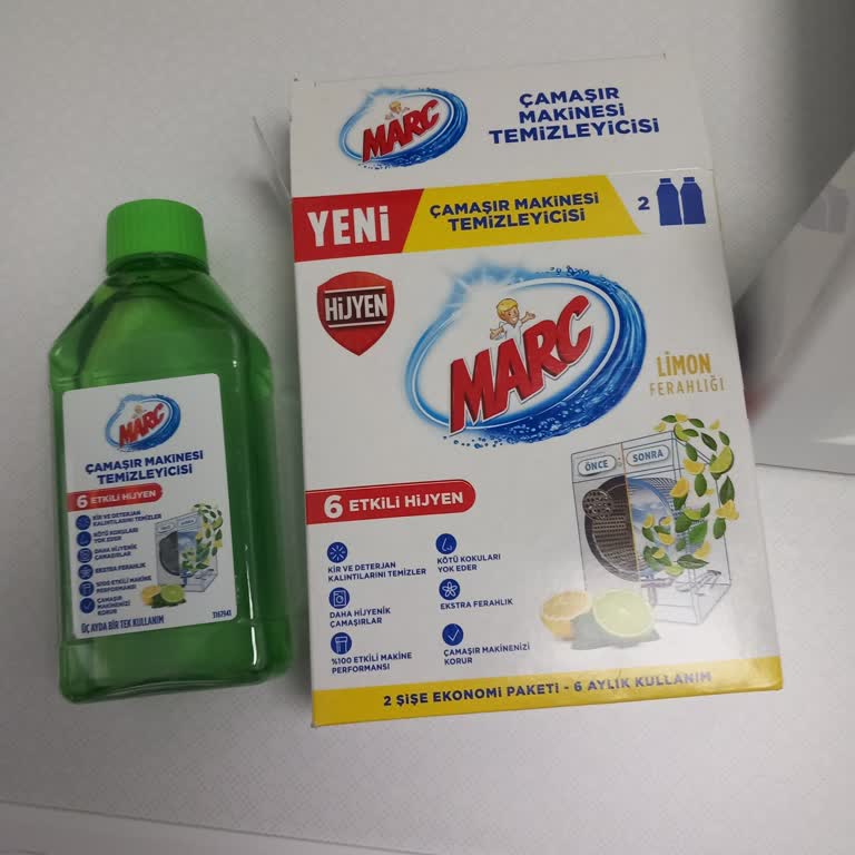 Marc Lemon Fresh Machine Cleaner Left Horrible Smell