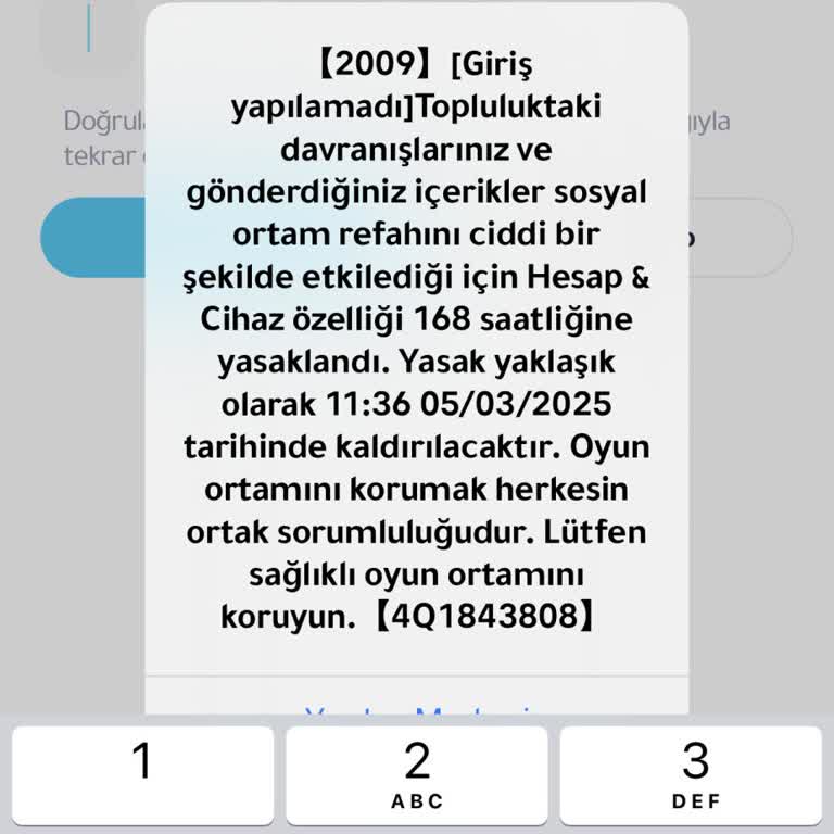 Weplay Hesaba Ban Atıyor