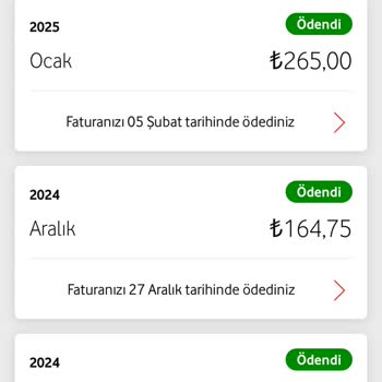 Vodafone Yüksek Fatura Sorunu