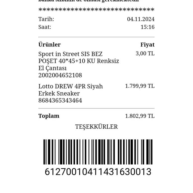 Lotto Ayakkabı İadesinde Yaşanan Sorunlar
