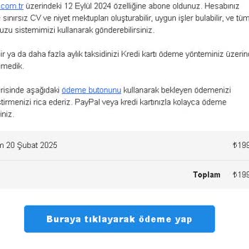 Cvmaker.com.tr Kart İptali!
