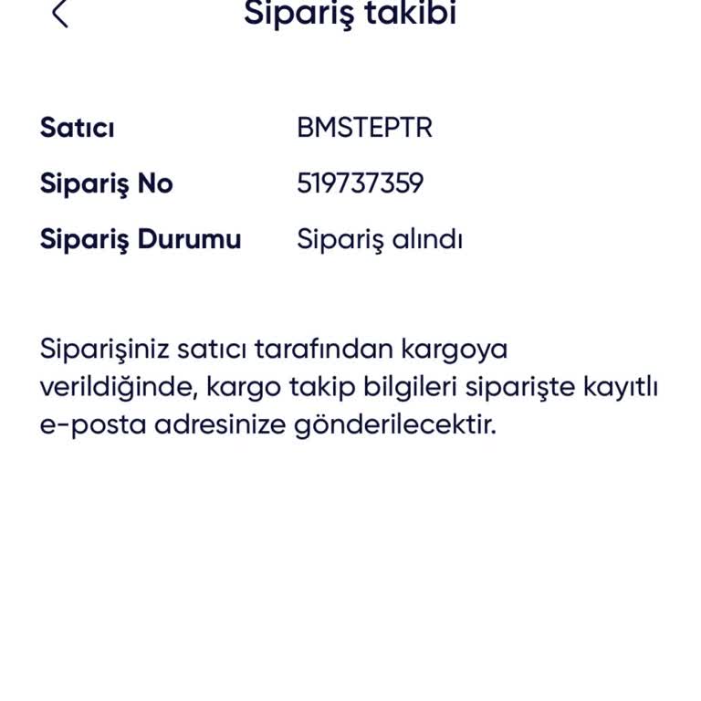 Sipariş Sonrası İletişim Ve Ürün Defo Sorunu